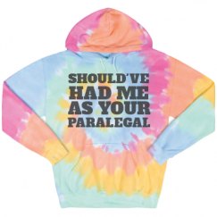 Unisex Tie-Dye Fleece Hoodie