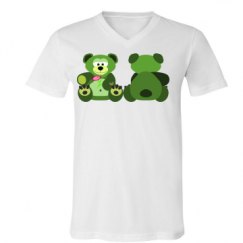 Unisex V-Neck Jersey Tee