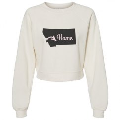 Women's Raglan Pullover Fleece
