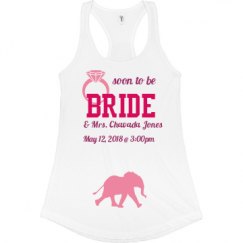 Ladies Slim Fit Racerback Tank Top