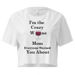 Ladies Festival Cali Crop Top Tee