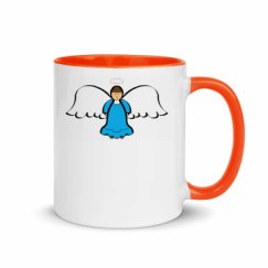 11oz Ceramic Mug with Color Inside