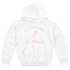 Everything Is Rosie Hoodie in White