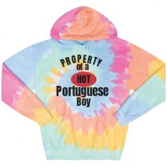 Unisex Tie-Dye Fleece Hoodie