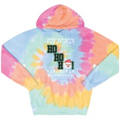 Unisex Tie-Dye Fleece Hoodie
