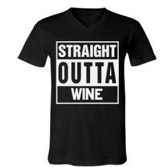 Unisex V-Neck Jersey Tee