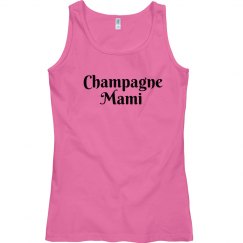 Pink champagne mami tank
