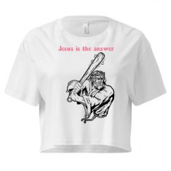 Ladies Festival Cali Crop Top Tee