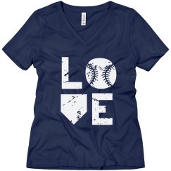 Baseball Love - Red  T-shirt