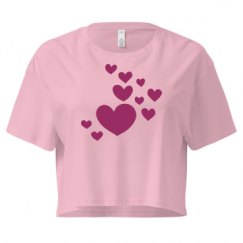 Ladies Festival Cali Crop Top Tee