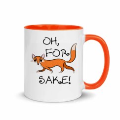 11oz Ceramic Mug with Color Inside