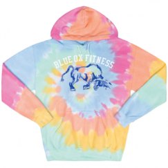 Unisex Tie-Dye Fleece Hoodie
