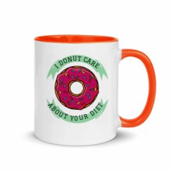 11oz Ceramic Mug with Color Inside