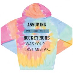 Unisex Tie-Dye Fleece Hoodie