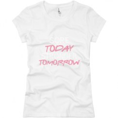 Ladies Slim Fit Basic Promo Jersey Tee