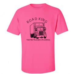 Unisex Ultra Cotton Safety Neon Crewneck Tee