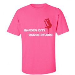 Unisex Ultra Cotton Safety Neon Crewneck Tee