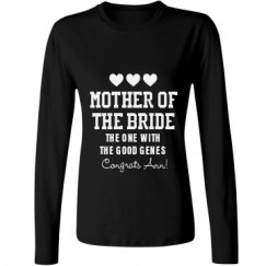 Ladies Relaxed Fit Basic Long Sleeve Tee