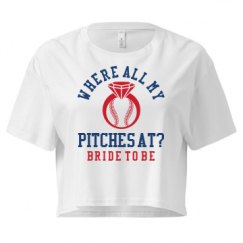 Ladies Festival Cali Crop Top Tee