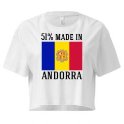 Ladies Festival Cali Crop Top Tee