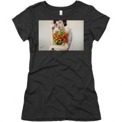 Ladies Slim Fit Super Soft Triblend Tee