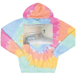 Unisex Tie-Dye Fleece Hoodie