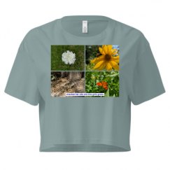 Ladies Festival Cali Crop Top Tee