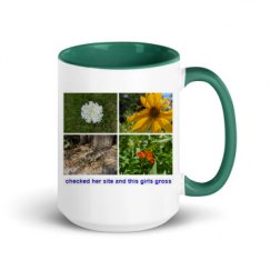 15oz Ceramic Mug with Color Inside