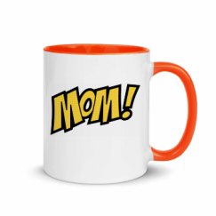 11oz Ceramic Mug with Color Inside