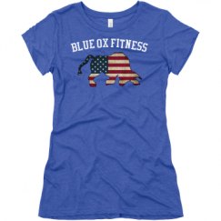 Ladies Slim Fit Super Soft Triblend Tee