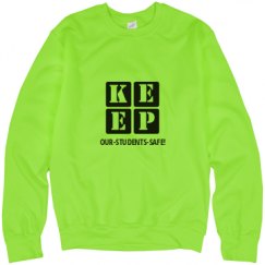 Unisex Neon Crewneck Sweatshirt