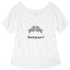 Ladies Flowy Slouchy Tee