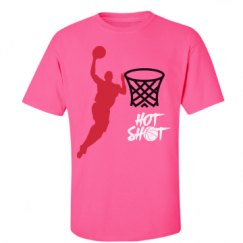 Unisex Ultra Cotton Safety Neon Crewneck Tee