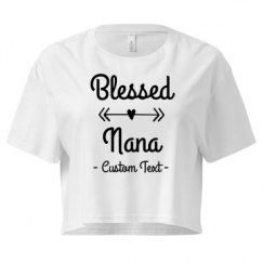 Ladies Festival Cali Crop Top Tee