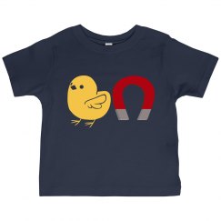 Chick Magnet (navy, toddler)
