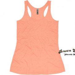 Ladies Slim Fit Super Soft Racerback Triblend Tank