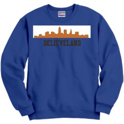 Unisex Film and Foil Crewneck Sweatshirt