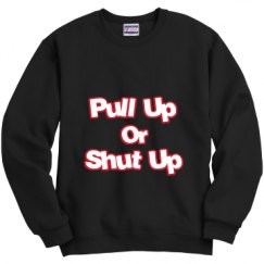 Unisex Film and Foil Crewneck Sweatshirt