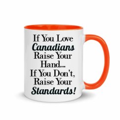 11oz Ceramic Mug with Color Inside