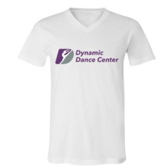 Unisex V-Neck Jersey Tee