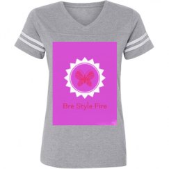 Ladies Relaxed Fit Vintage Sports Tee
