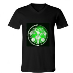 Unisex V-Neck Jersey Tee