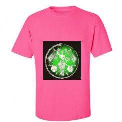 Unisex Ultra Cotton Safety Neon Crewneck Tee