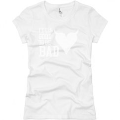 Ladies Slim Fit Basic Promo Jersey Tee