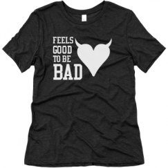 Ladies Relaxed Fit Super Soft Triblend Tee