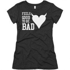 Ladies Slim Fit Super Soft Triblend Tee