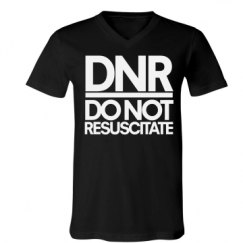 Unisex V-Neck Jersey Tee