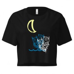 Ladies Festival Cali Crop Top Tee