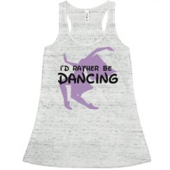 Ladies Flowy Racerback Tank