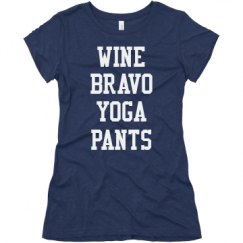 Ladies Slim Fit Super Soft Triblend Tee